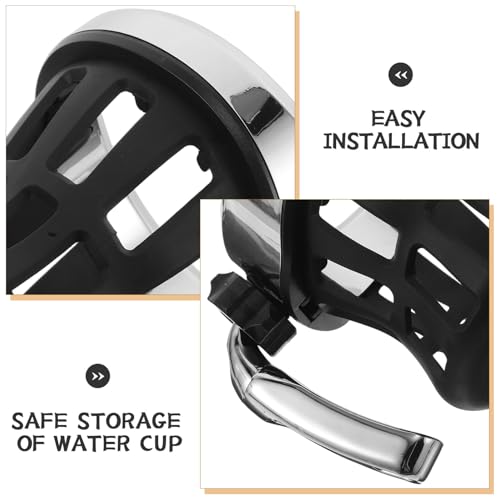Porte-gobelet moto argenté pour rouler sereinement sans risquer de renverser votre café - 3