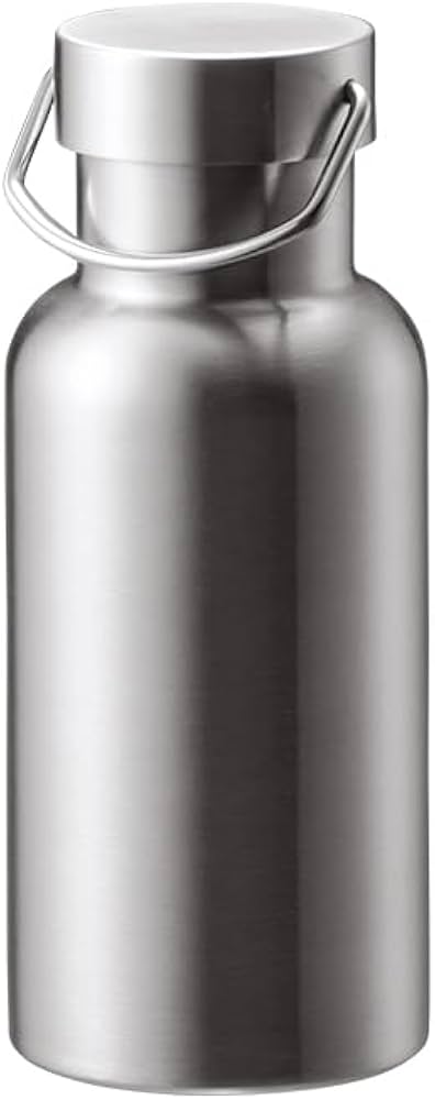 Amazon | メタルハンドル サーモボトル420ml | ハンドル持ち手付 真空