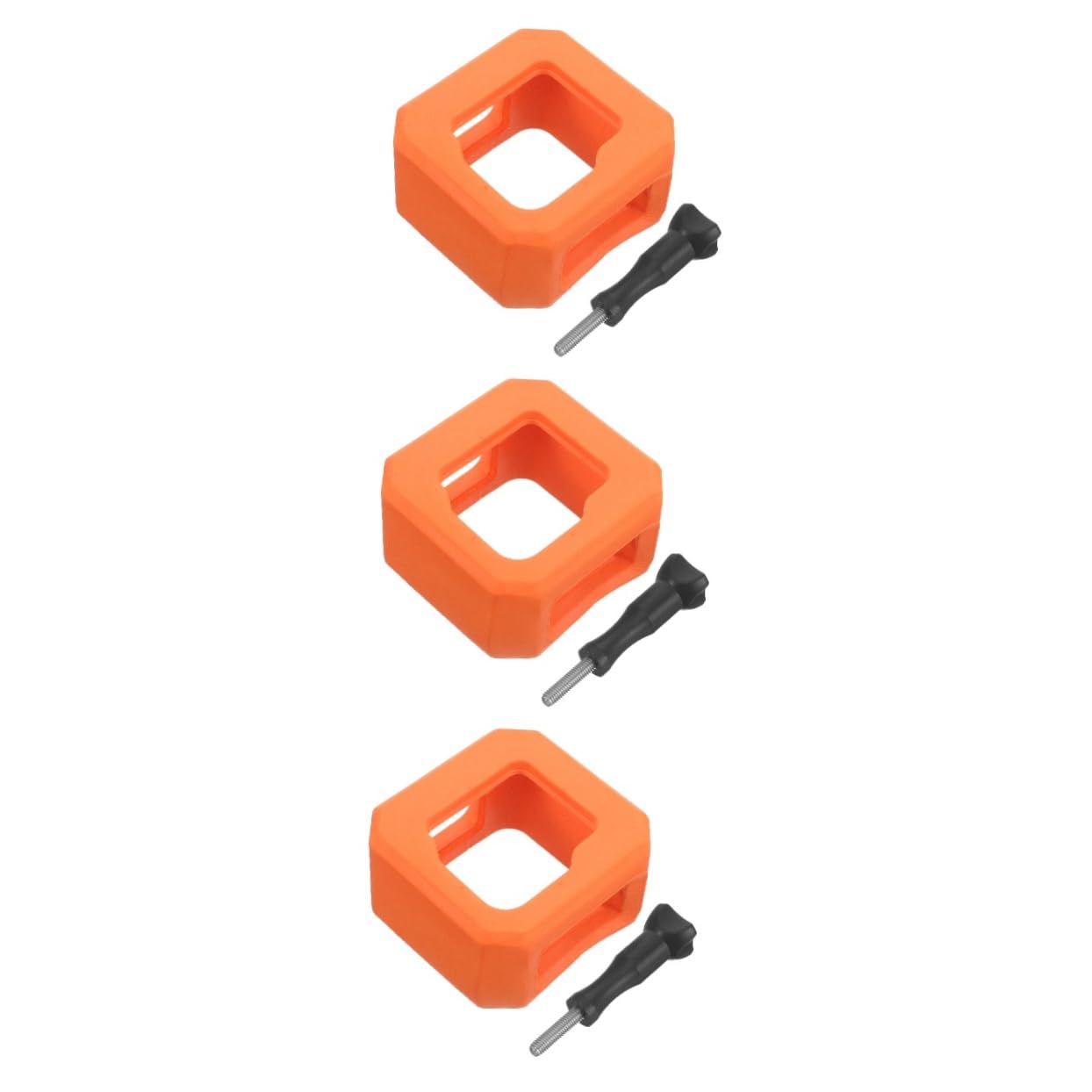 VICASKY 3 Sets Accessory Floating Frame for Camera Dive Case Mounts Suitable for Waterproof Camera Float Shell