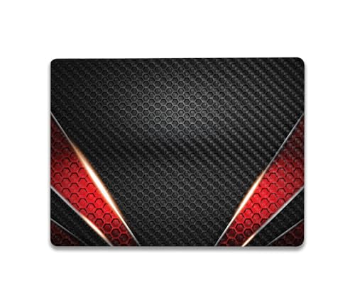 Image of MightySkins Carbon Fiber Skin Compatible with Microsoft Surface Laptop Go 3 (2023) Full Wrap Kit - Hex Rays | Protective, Durable Textured Carbon Fiber Finish | Made in The USA