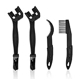 4PCS Chain Crankset Brush Bicycle Road Bike Motorcycle Chain Drive Train Tool Cleaning Kit Bike Clea