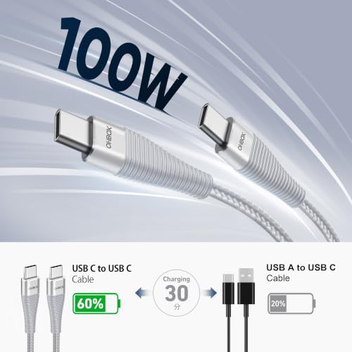 Image of Extra Long USBC to USBC Cable 15FT, 100W USB C Charger Cord Fast Charging