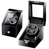 Enrollador automático de Relojes, Agitadores Cajas oscilantes Relojes Mesas Akinemáticas Mesas mecánicas Cajas de bobinado Cajas de Mesa giratoria Cajas de Almacenamiento (Color: 2 + 3D) Happy Life