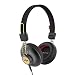 House of Marley, Positive Vibration 2 On-Ear Headphones Comfortable Fit, Foldable Design, Premium Sound, Single Sided Tangle-free Braided Cable Rasta