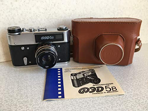 FED-5B USSR Soviet Union Russian 35 mm RF Leica Copy Film Camera Industar-61