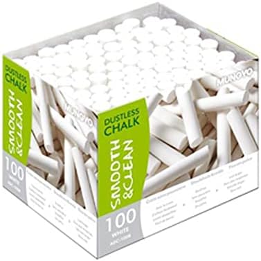Creation Station Dustless Blackboard Chalk-White, 100 Count (Pack of 1)