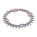 EATC Oval Disc Kettenblatt, Fahrradkettenblatt Single Speed ​​Widerstand gegen Verformung für Mountainbikes