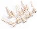 Jigesielectronic - Conjunto de 24 Mini Varillas de Madera para Tarro de...