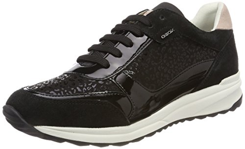 Geox D Airell C, Scarpe da Ginnastica Basse Donna