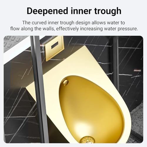 Urinarios nocturnos a prueba de derrames con sensor de pared 7