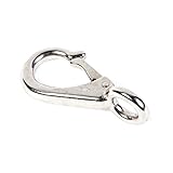 Koch 2314001 Quick Snap, Rigid Round Eye, Stainless Steel