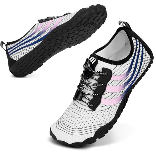 Image of Water Shoes for Women Men Quick-Dry Barefoot Shoes Breathable Aqua Socks for Swim Beach River Pool Lake Hiking Surfing Kayaking