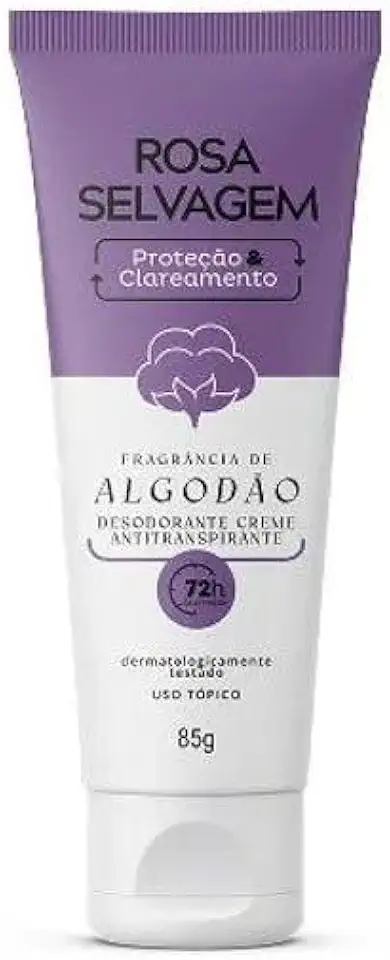 Desodorante Clareador Rosa Selvagem Algodão