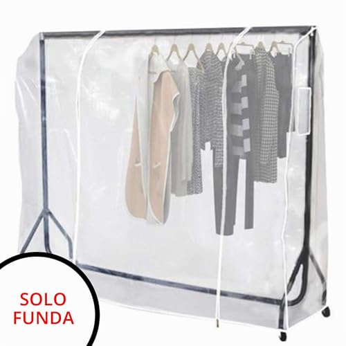 Miniatura 8 de Ruibo Funda Transparente Para Perchero De Ropa, A Prueba De Polvo, Con 2 Cremalleras Duraderas, Protectores Impermeables Para Ropa L: 71 X 20 X 60 Pulgadas