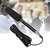 PUSOKEI Handheld Interview Microphone,XLR Directional Condenser Vocal Mic for Meetings Recording Speech Stage, Reporter Microphone for Smartphones Laptops(28cm) #4