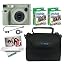 Green + Extra Film (40 sheets) and Travel Bag
