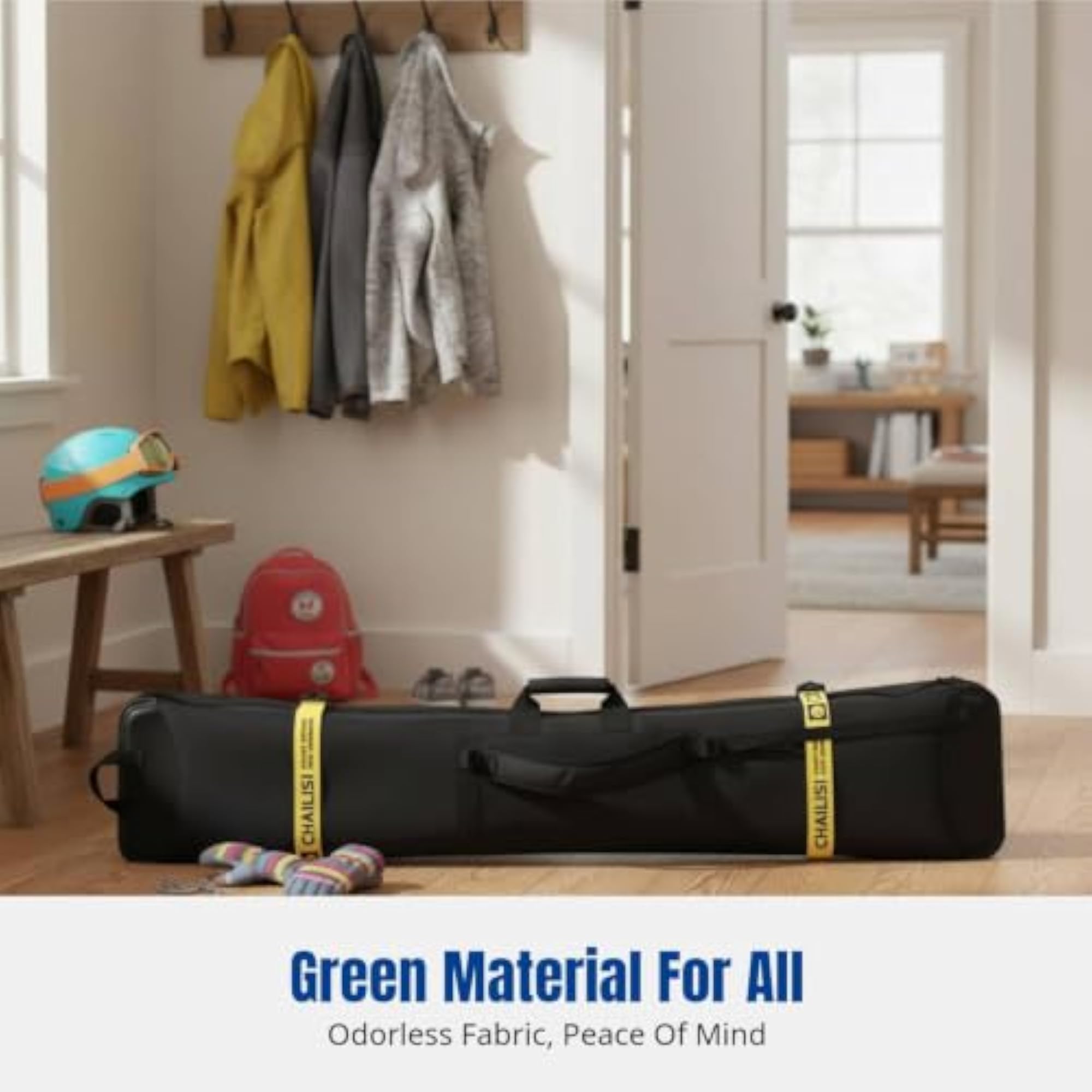 Odorless Snowboard Bag, Clean Cut Design