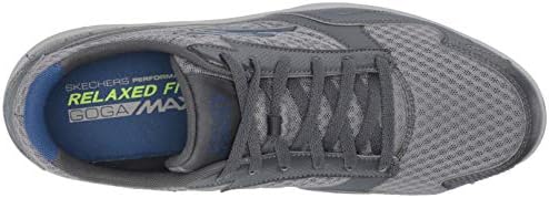 Skechers Men's Torque Sport Fairway Relaxed Fit Spiked Golf Shoe, Charcoal Blue, 9.5 M US | Image 4