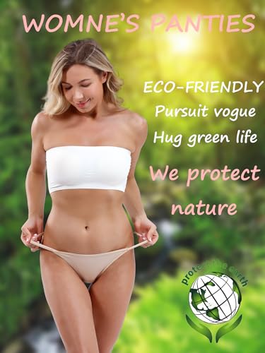 Buankoxy Women's Low-Rise String Bikini Panty Stretch Briefs3