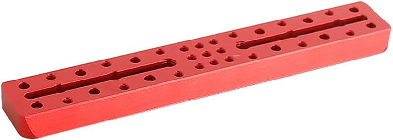 Shrew Guide Mirror Dovetail Plate Red Short Board Cross Dovetail Slot Telescope Accessories Dovetail Mount Vixen (Red-2)