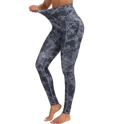 iniber High Waisted Yoga Pants with Pockets for Women 4-Way Stretch Soft Running Workout Leggings Athletic Yoga Pants3