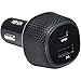 Tripp Lite USB Car Charger, 63W Max Dual Port USB Car Charger, USB-C PD 3.0 Up to 60W, USB-A QC 3.0 Up to 18W, Black (U280-C02-63W-1B)