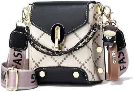 Xiaoyu Small Crossbody Bags for Women Fashion Cell Phone Purse Shoulder Handbags with Wide Strap