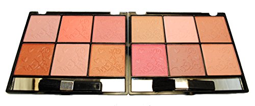12 Classic Color Elegant Blush Set