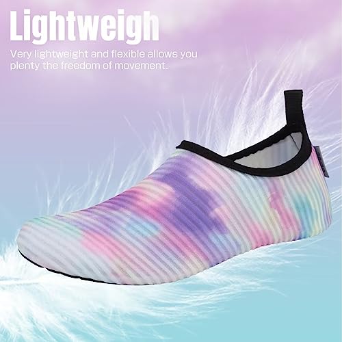 Image of YALOX Water Shoes Women's Men's Outdoor Beach Swimming Aqua Socks Quick-Dry Barefoot Shoes Surfing Yoga Pool Exercise
