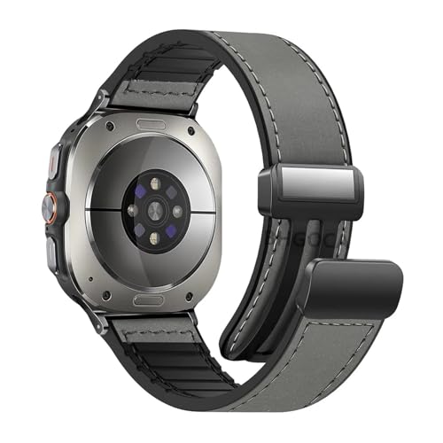 Bracelet magnétique Galaxy Watch 8 avec fermoir aimanté ajustable pour boîtier 44mm 40mm