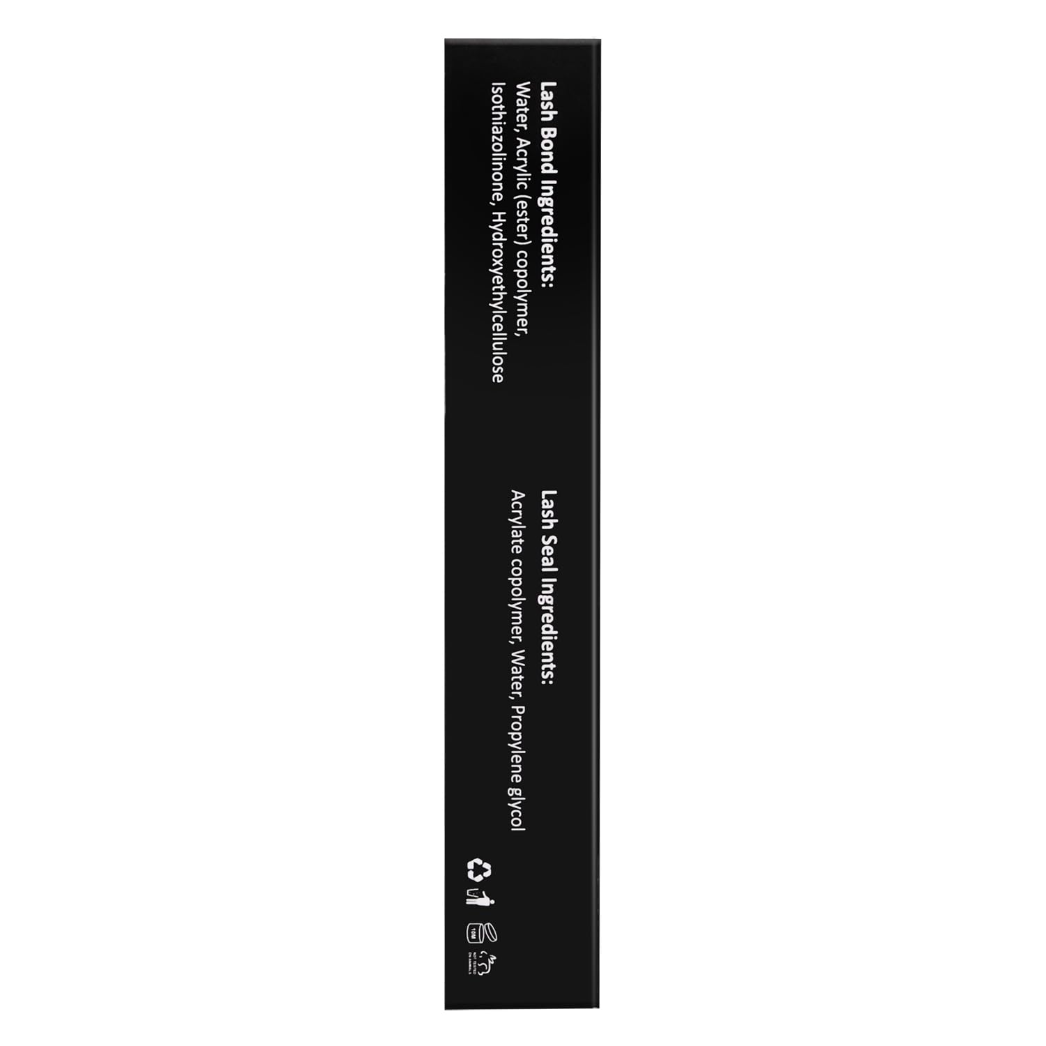 Lash Bond and Seal Waterproof for 72 Hours, Lash Cluster Glue Long Lasting 2-in-1 Lash Glue for Eyelash Clusters - 5ml+5ml