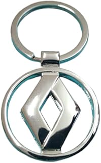 prodigital Key holder with logo Marchi Auto in chrome steel - Strong and Unalterable key rings, R_enault