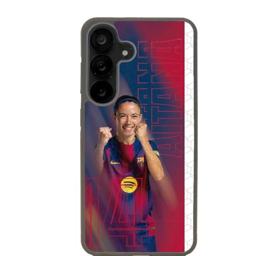 Coque Samsung Galaxy A55 FC Barcelone en TPU souple noir protection officielle club