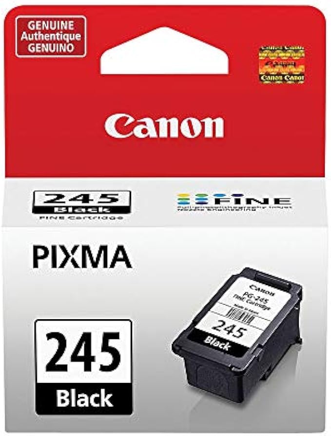 Canon PG-245 Compatible to MG2525,MG3020,TR4520/4522,TS202,TS302,TS3120/3122,TS3320/3322 Printers