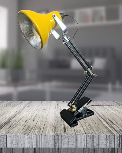 Image of BillieJean Clip On Table Lamp (Yellow)
