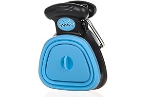 Foldable Travel Size Pooper Scooper Made for Convenient and Hygienic Pet Waste Removal