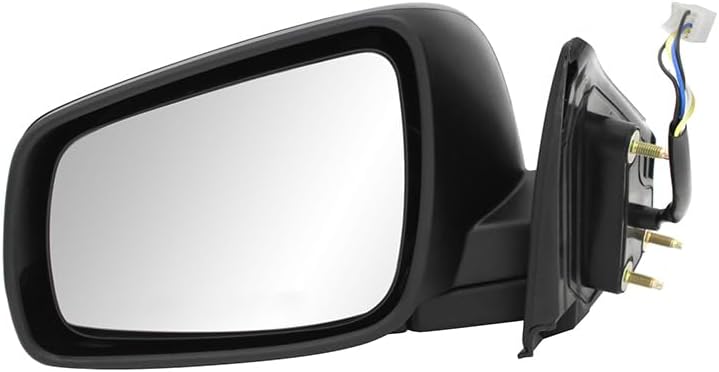 For Mitsubishi Lancer 2008 2009 2010 2011 2012 2013 2014 Power Heated Textured Black Side Door View Mirror Driver Left