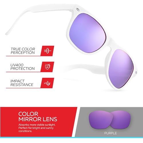 Image of Retro Rewind Kids Sunglasses for Boys Girls Age 3-12 - Shatterproof UV400 Toddler Children Sun Glasses