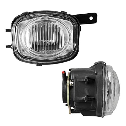 Winjet Compatible With [2000 2001 2002 Mitsubishi Eclipse] Driving Fog Lights, Clear Lens, Wj30-0080-09 #TOP3