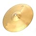 Drum Cymbal, Brass 10inch Splash Cymbal Musical Instrument for Drum Set