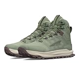 ALTRA Women's Lone Peak 9 Waterproof Mid Hiking Shoe, Dusty Olive, 8