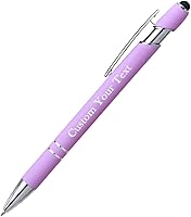 Vista 114 de 10 bolígrafos personalizados a granel, bolígrafo personalizado, bolígrafo grabado con nombre, logotipo, lápiz capacitivo para pantallas táctiles, a