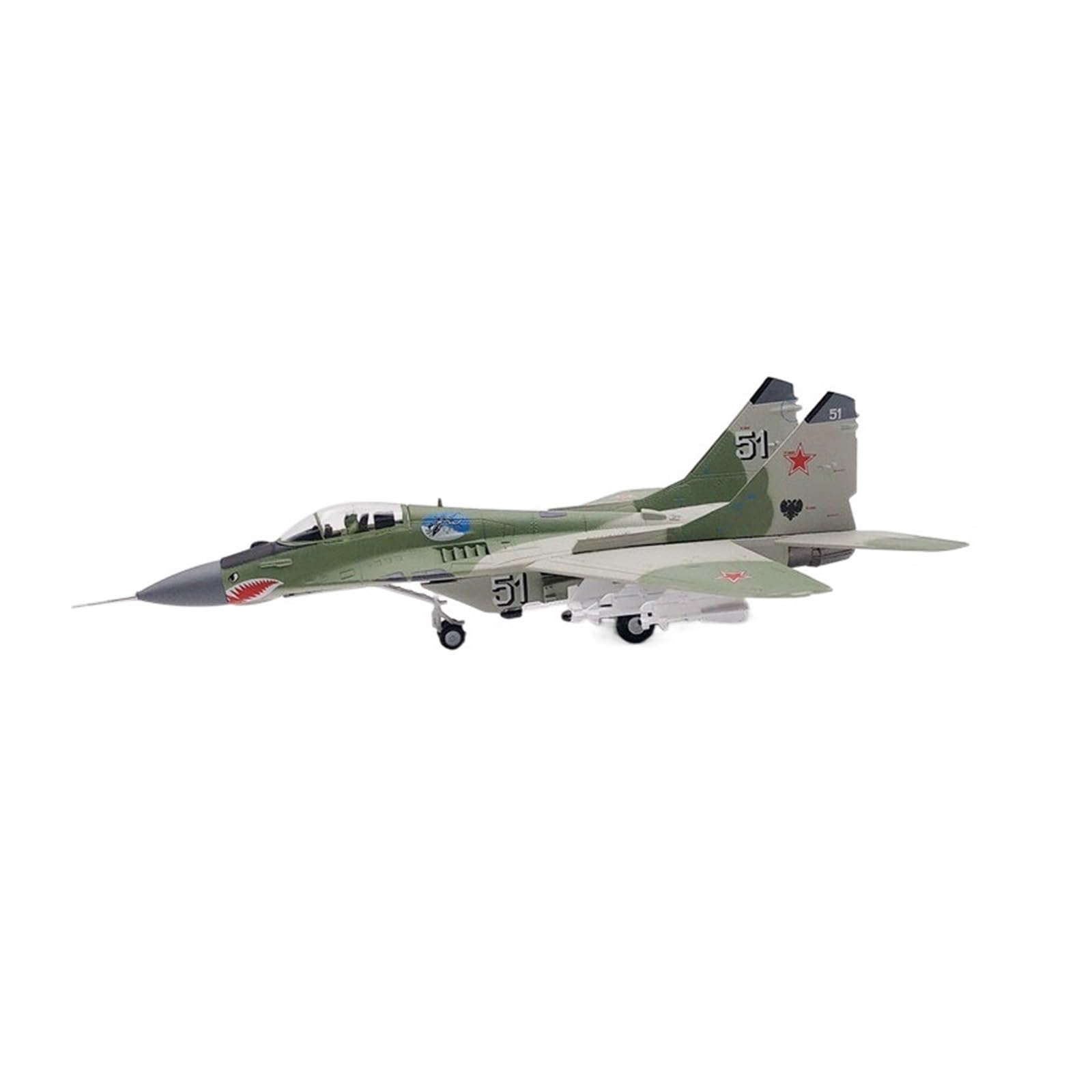 1:100 Adatto Per MIG-29 Diecast Metal Simulation Aircraft Model Scale Collezione Di Aerei Da Combattimento Regali Kit di gioco per Hobby