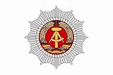  UB Aufkleber DDR Volkspolizei Emblem 8 cm x 5 cm Flagge/Fahne (Autoaufkleber)