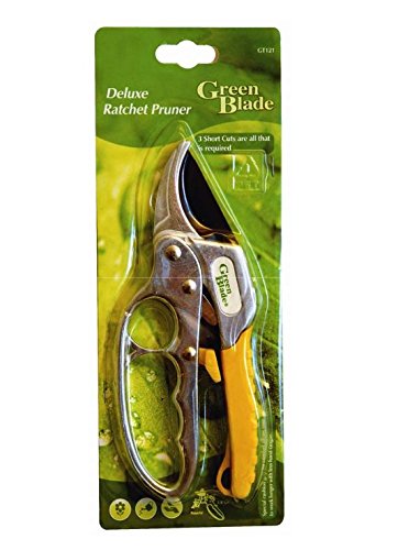 garden mile Resistente Deluxe Trinquete Podaderas Potente Corte Acción Suave Agarre Con 24mm Corte Capacidad, Jardín Rosa Podaderas Árbol Podaderas Tijeras podar