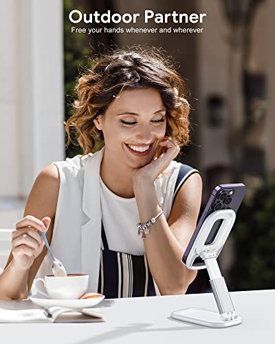 OMOTON-Foldable-Cell-Phone-Stand-Fully-Portable-Phone-Stand-for-Deak-Cell-Phones-Accessories-Height-Adjustable-Mobile-Phone-Holder-Stand-with-Charging-Hole-Compatible-with-All-Smart-Phones-White OMOTON-Foldable-Cell-Phone-Stand-Fully-Portable-Phone-Stand-for-Deak-Cell-Phones-Accessories-Height-Adjustable-Mobile-Phone-Holder-Stand-with-Charging-Hole-Compatible-with-All-Smart-Phones-White