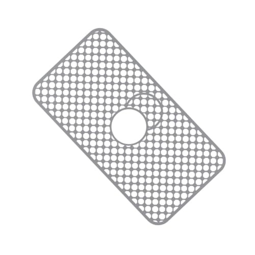 NEIQIUWING för silikon diskho matta, vikbar, halkfri diskbänksmatta, diskbänksmatta för diskbänken, grå