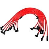 10mm High Performance Spark Plug Wire Sets Compatible with HEI BBC SBC 350 454 383
