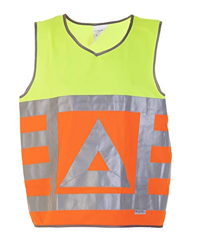 Hydrowear 017275 Maurik Traffic Regulation Waistcoat, 100% Polyester, 2X-Large Mate, Hi-Vis oranje
