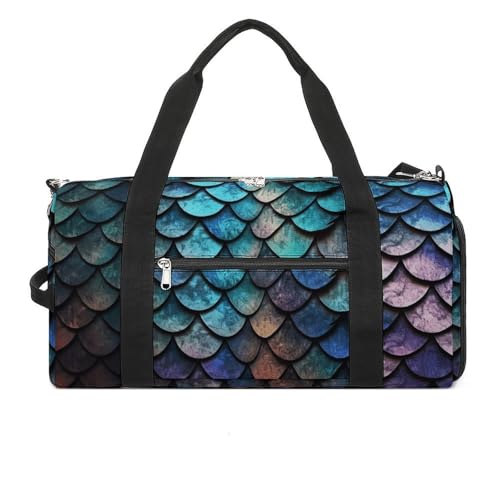 Sac de sport sac de gym avec compartiments motif dragon magique taille unique